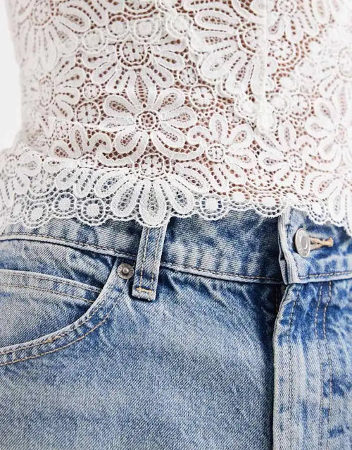  Free People Love and Lace cami top in clean ivory - Stay Wild Collective  