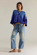 Free People Moxie Pull-On Barrel Jeans - Stay Wild Collective  Jeans