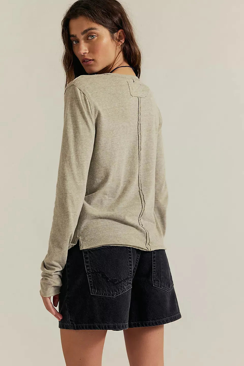 Free People Nova Long-Sleeve Tee - Stay Wild Collective  Tee shirts
