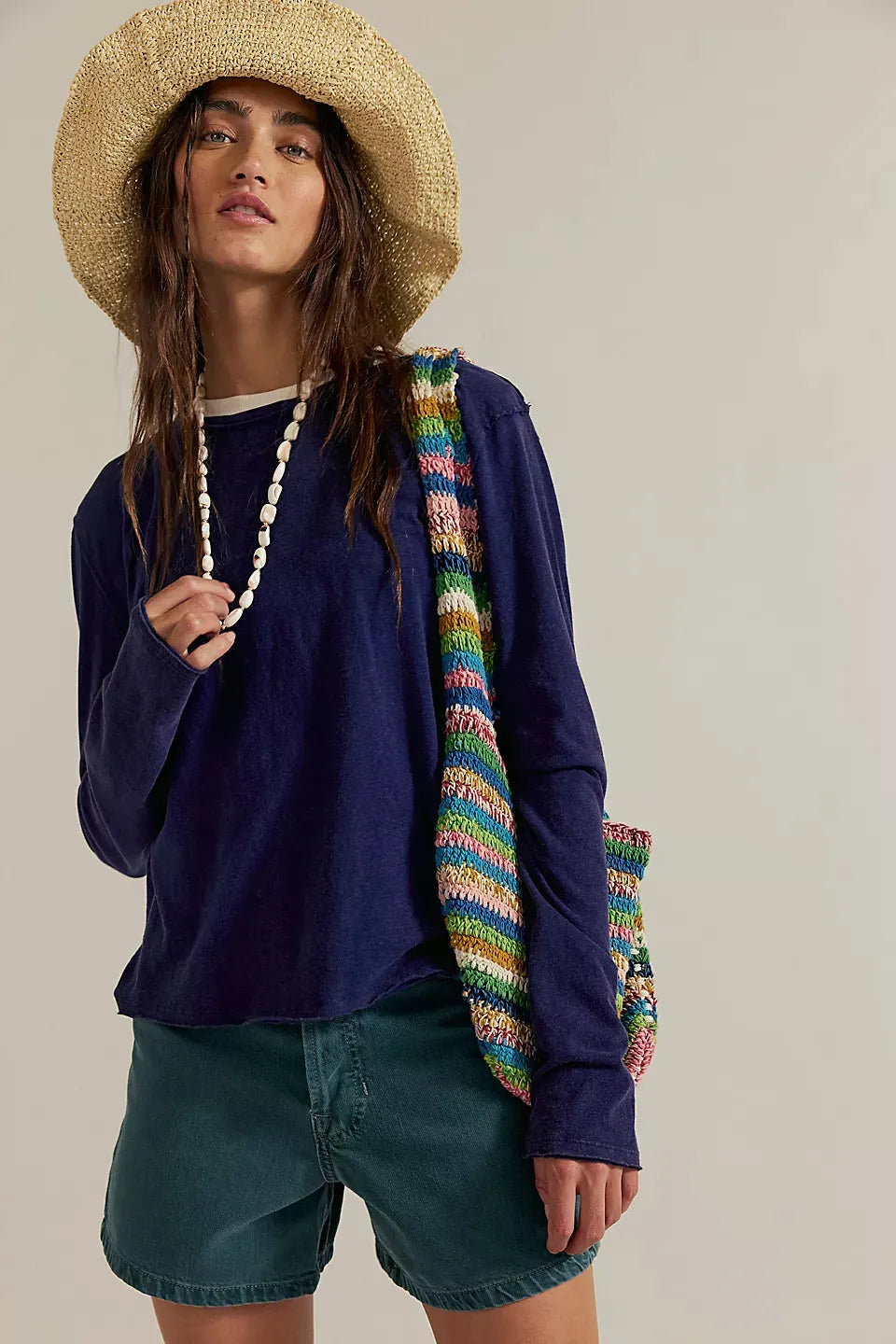 Free People Nova Long-Sleeve Tee - Stay Wild Collective  Tee shirts