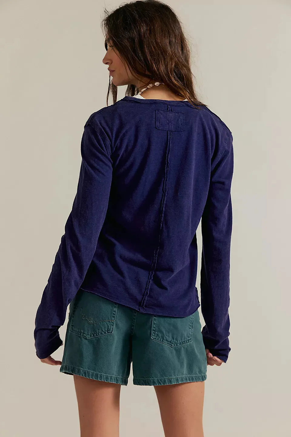 Free People Nova Long-Sleeve Tee - Stay Wild Collective  Tee shirts