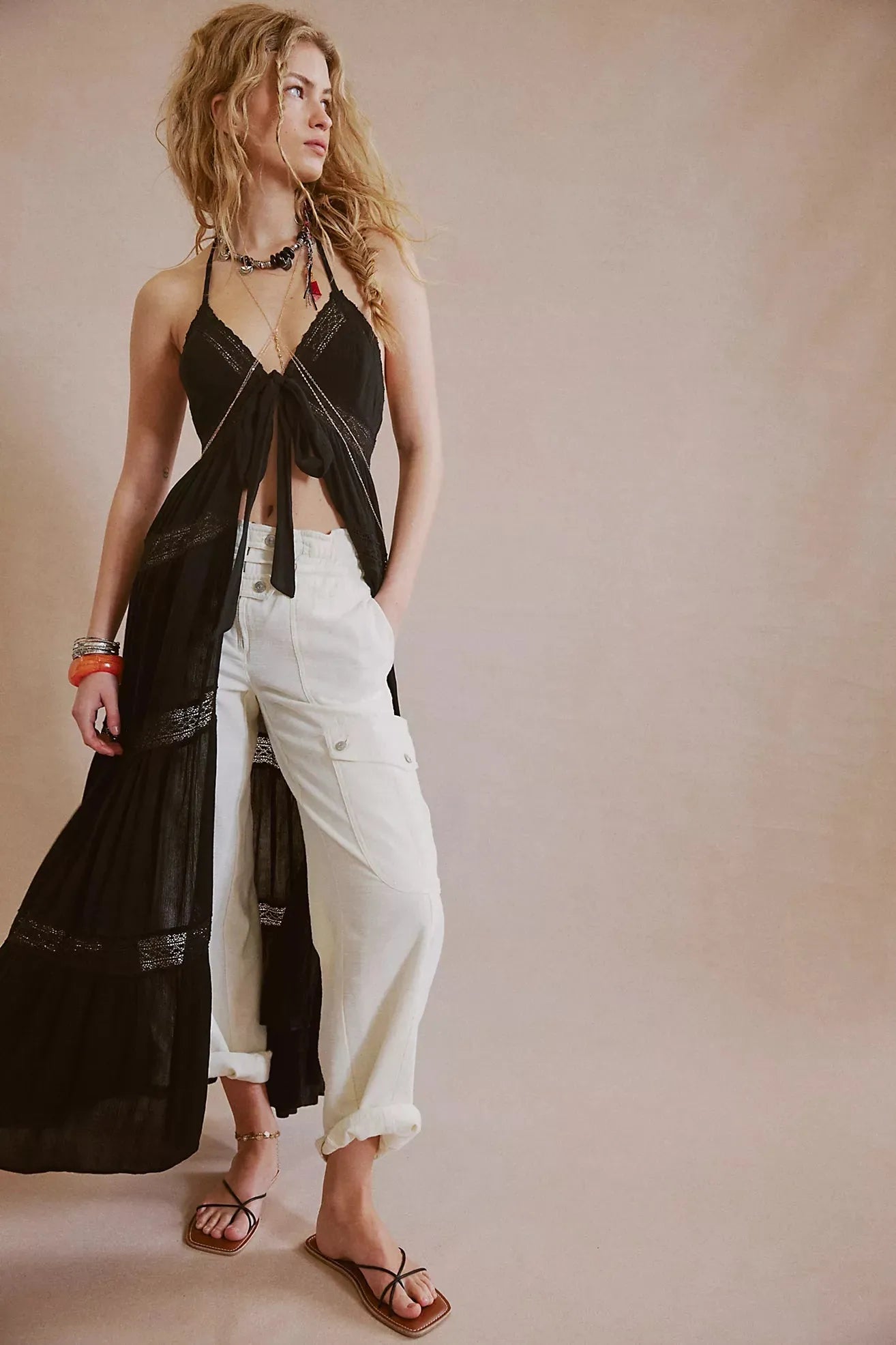 Free People | Park Ave Pants- Milk - Stay Wild Collective  Pants