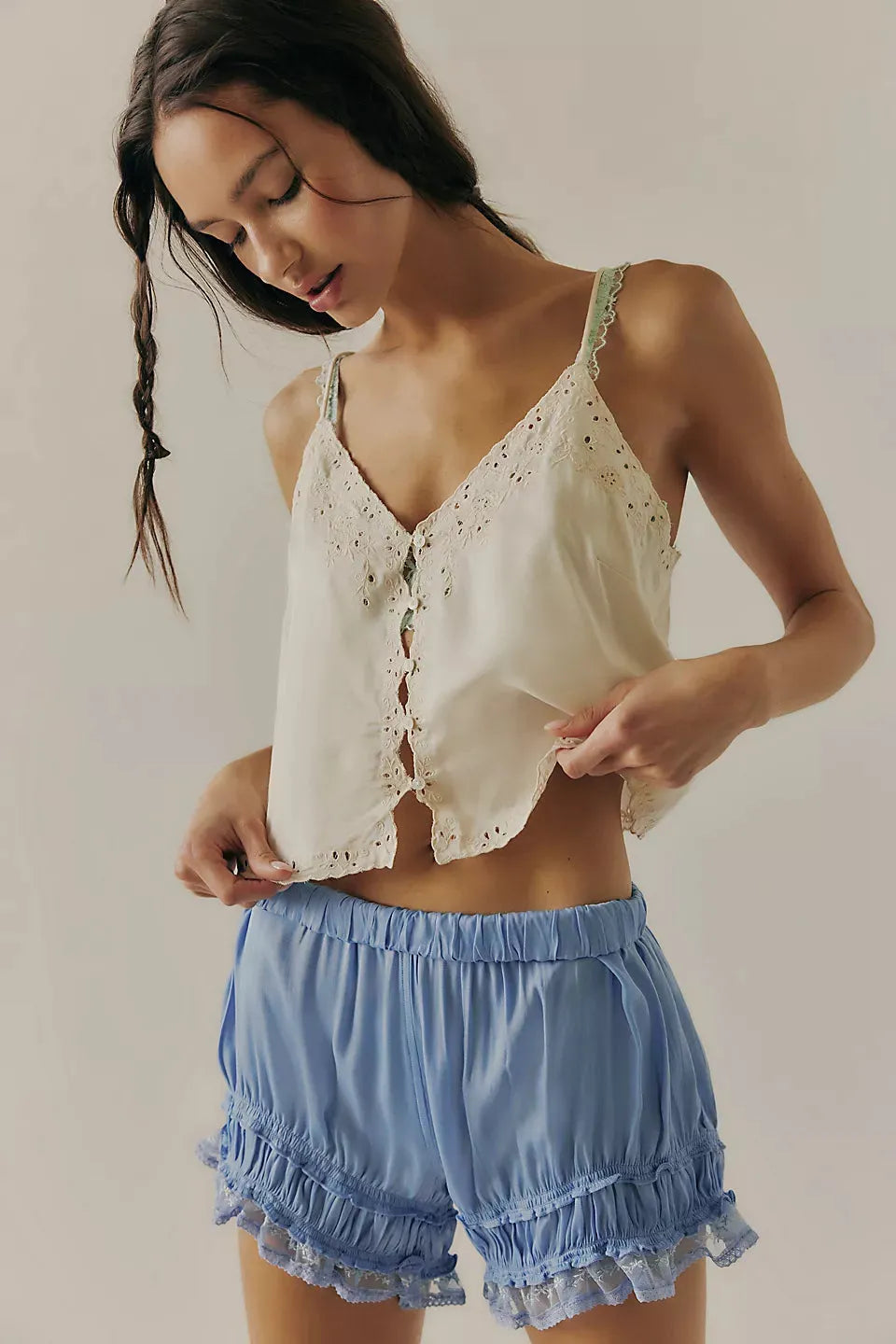 Free People Pieces of you Cami - Ivory - Stay Wild Collective  Tee shirts