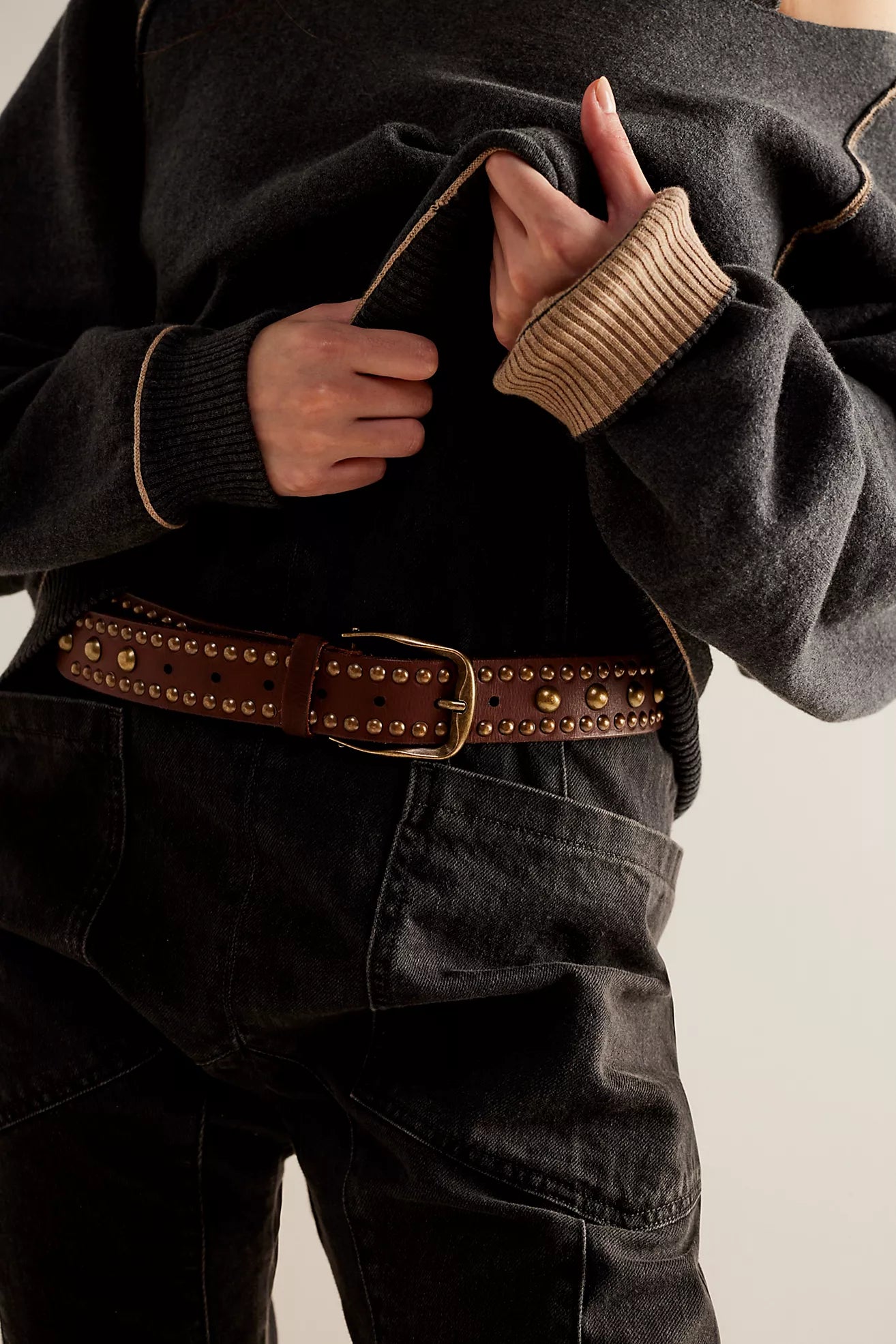  Free People Sola Stud Belt - Stay Wild Collective  