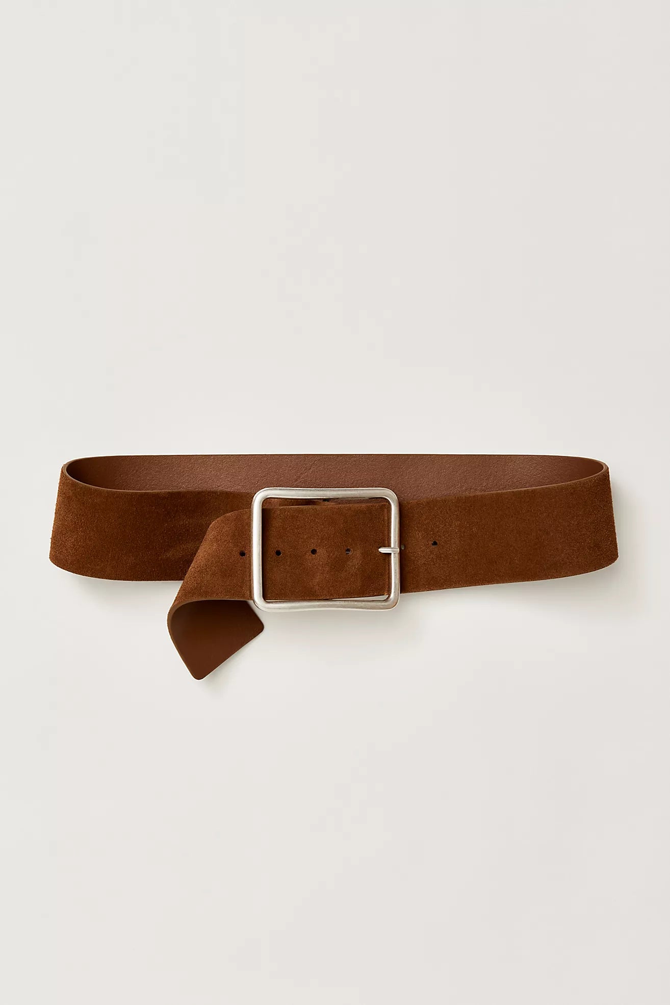  Free People Suede Hex Belt - Coconut Shell - Stay Wild Collective  