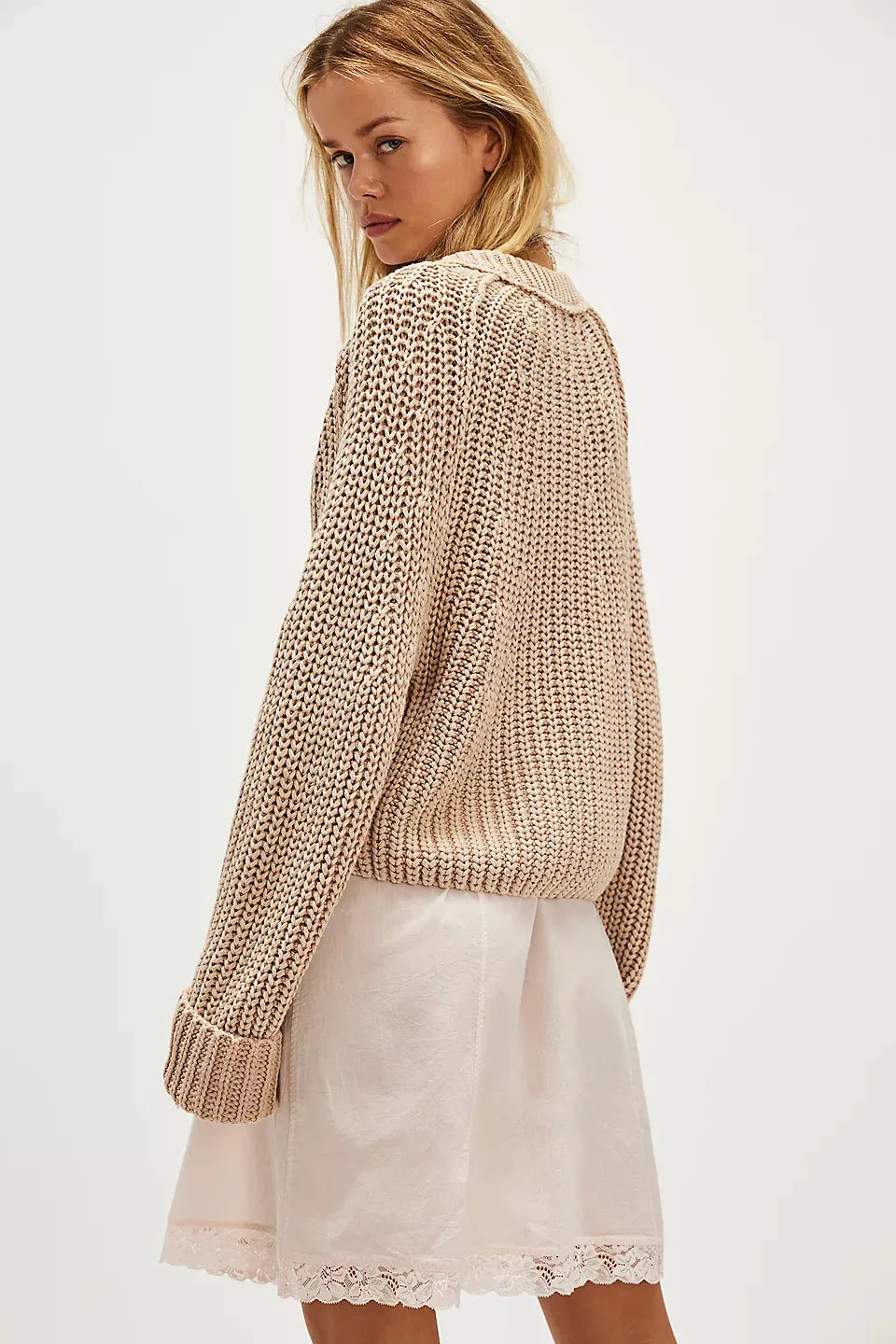 Free People Sweet Nothing Cardi - Sandcastles - Stay Wild Collective  Cardigan