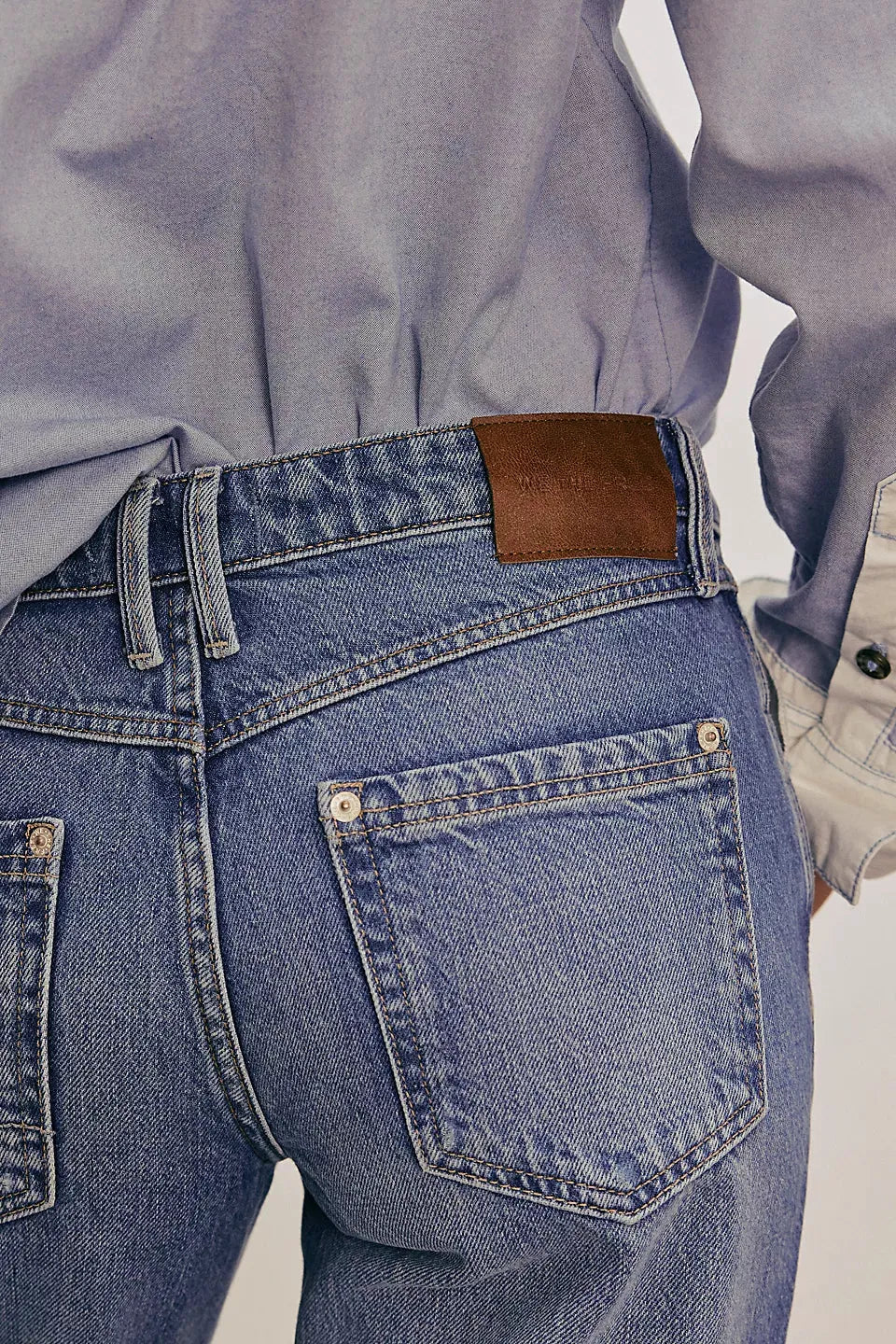 Free People Tennessee Low-Rise Boyfriend Jeans - Cowboy Romance - Stay Wild Collective  Jeans