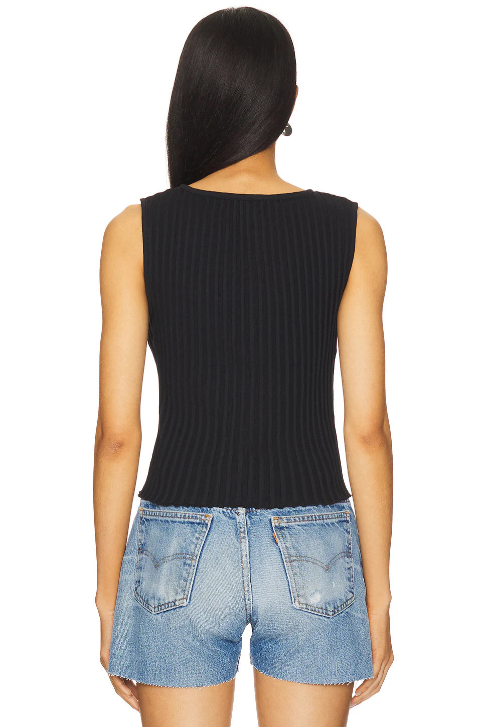  Free People Tilly Vest Black - Stay Wild Collective  Vest