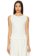  Free People Tilly Vest Ivory - Stay Wild Collective  Vest