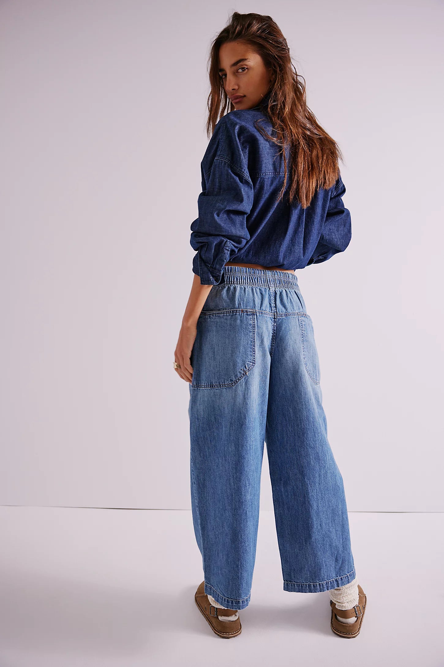  Free People We the Free Easy Peasy Pull-On Jeans - Stay Wild Collective  Jeans