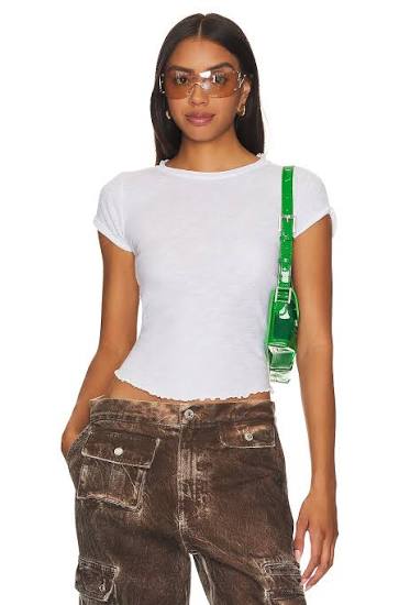 Free people Be my baby Tee - Short Sleeve