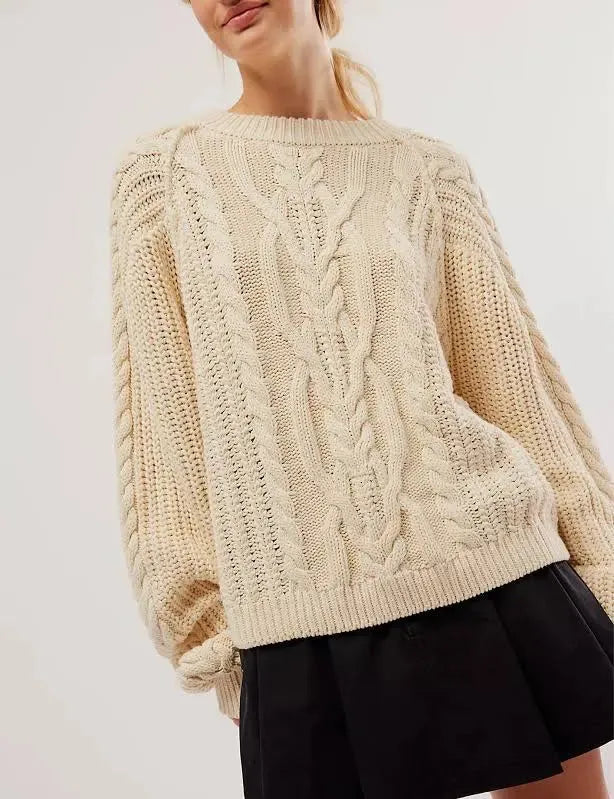  Free people Frankie cable knit jumper - Stay Wild Collective  