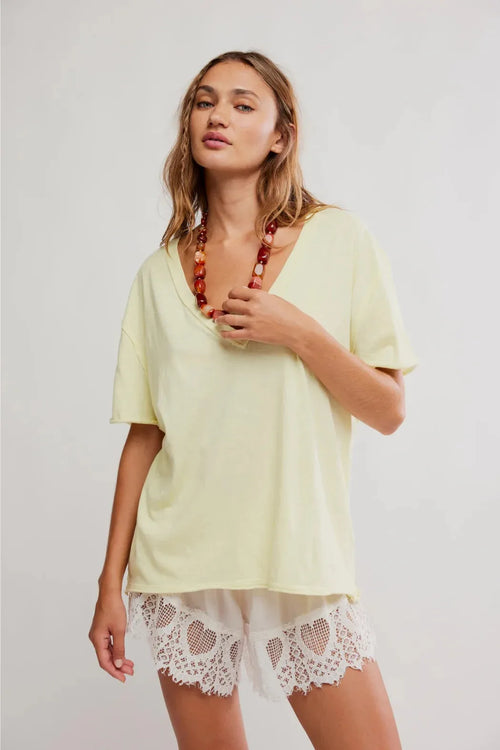  Free people Nina tee lemon water - Stay Wild Collective  