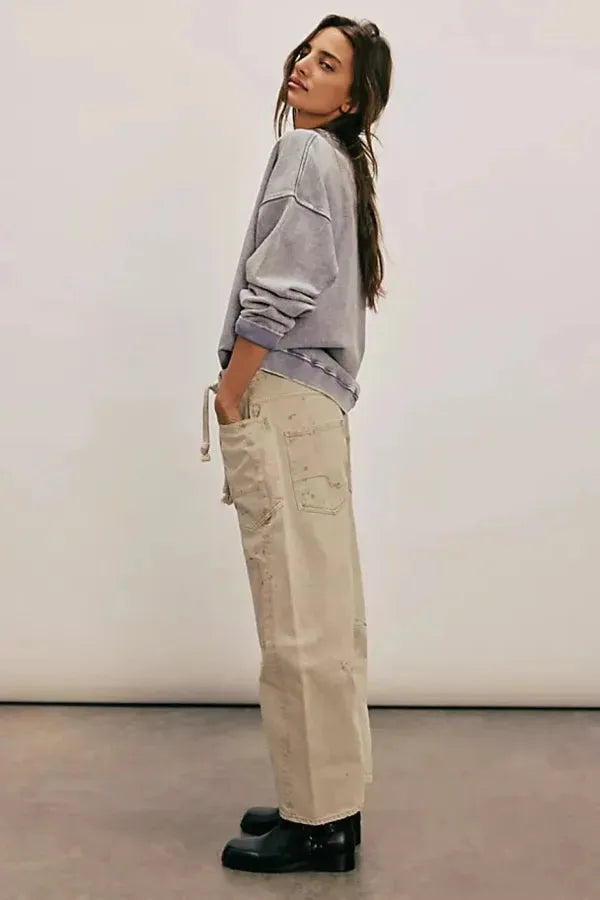  Free people moxie low rise barrel jeans - Stay Wild Collective  