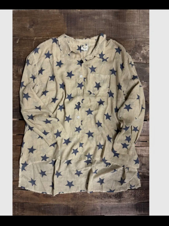 Pre order Jaded gypsy starburst top