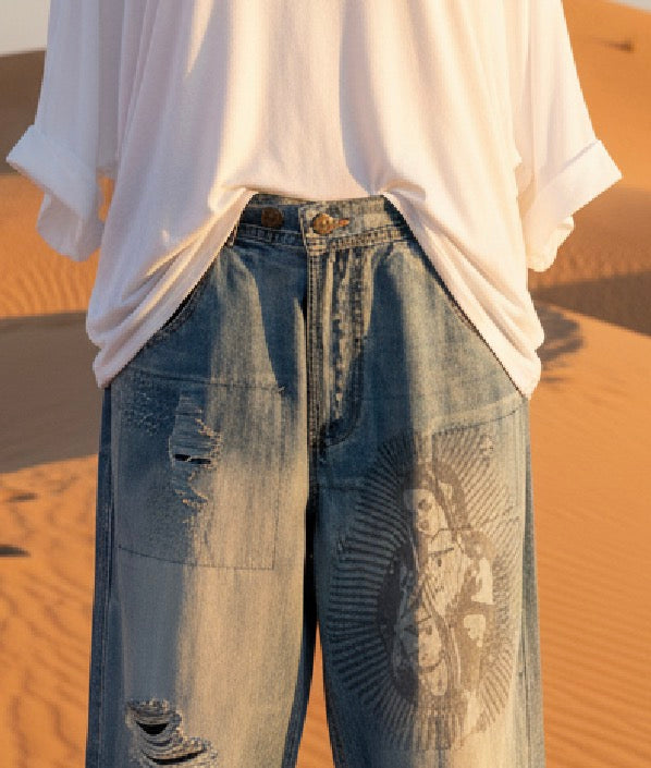 Jaded gypsy peace love and faith jeans