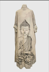 Pre order Leparispetite Sidhartha duster in cream