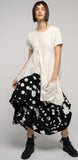 Dog Star riddler drape top white