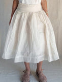 Pre order les ours ~Lou skirt~ecru