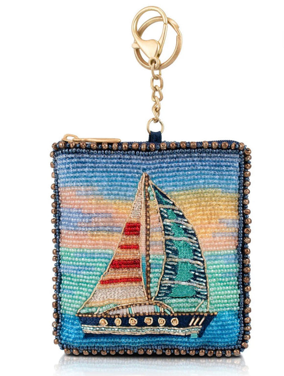 Mary Francis coin purse yacht life