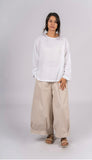 Caroline cotton pants one size Montaigne