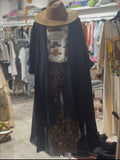 Pre order duster with swallow patch in back