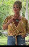 Pre order jaded gypsy Cheerful walks wrap top