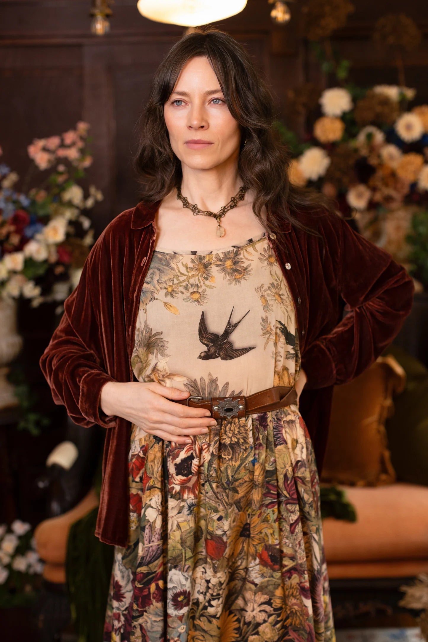 GOLDEN HOUR BOHÉME SLIP DRESS market of stars - Stay Wild Collective