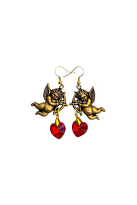 Ghost and Lola Cupid earrings
