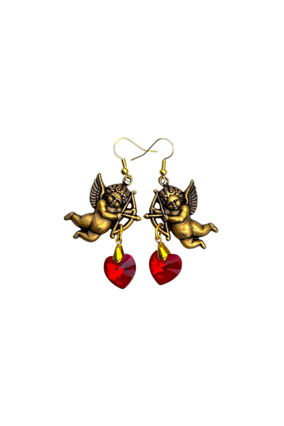Ghost and Lola Cupid earrings