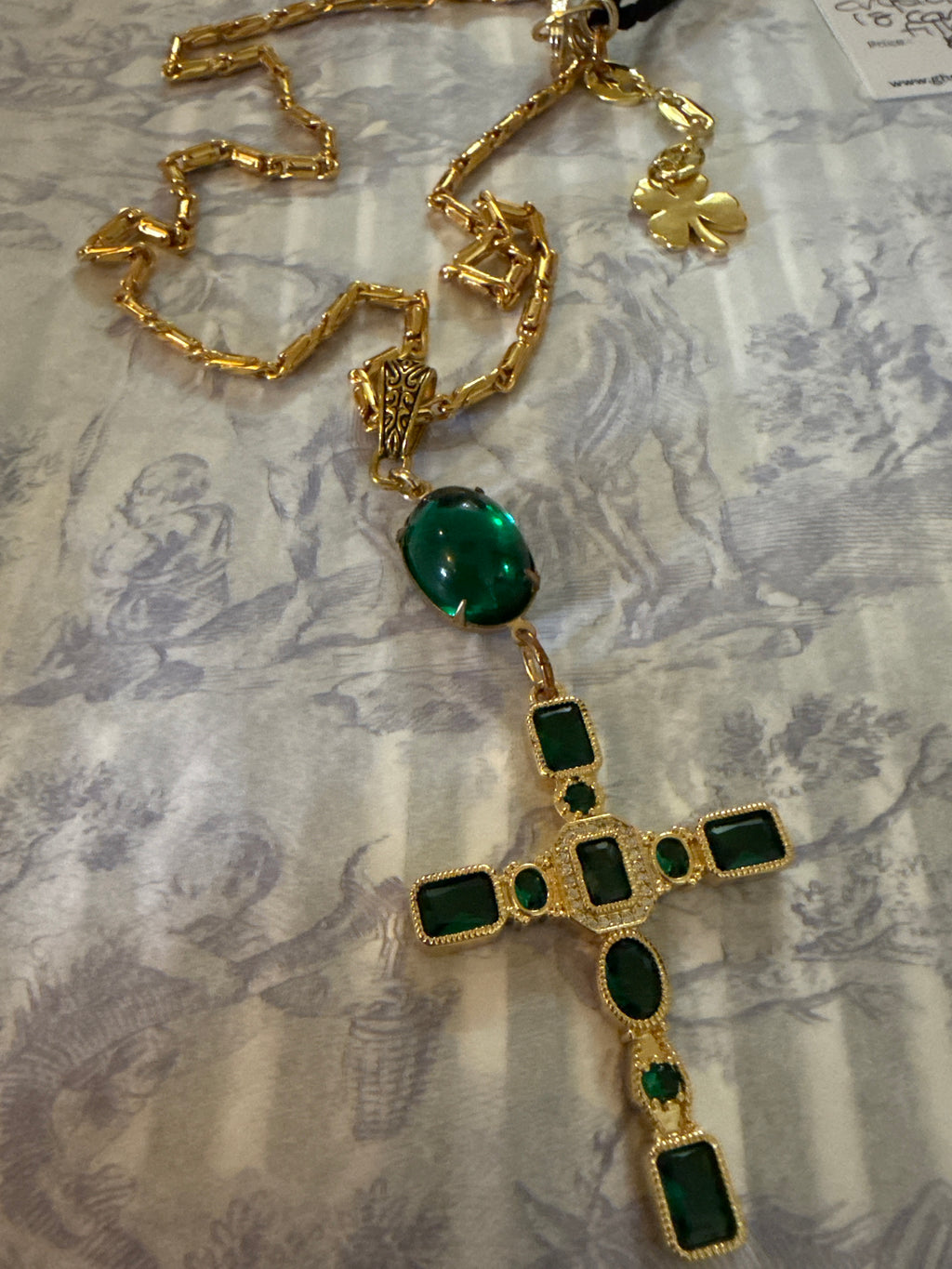 Ghost and Lola Emerald Wish necklace - Stay Wild Collective