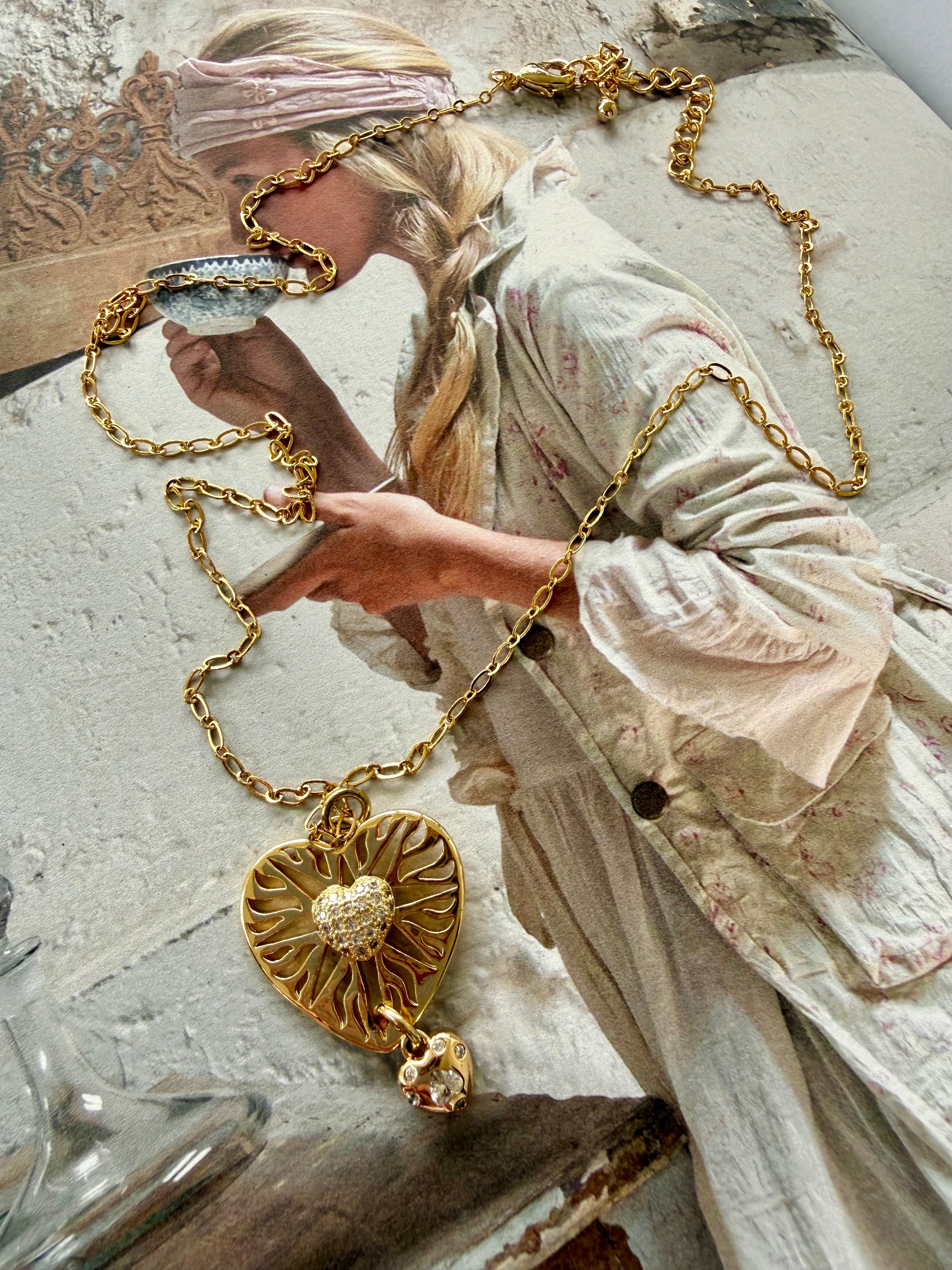  Ghost and Lola Love Letter Charm Necklace - Stay Wild Collective  Jewellery