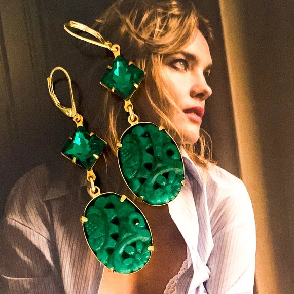 Ghost and Lola Luxe bloom earrings