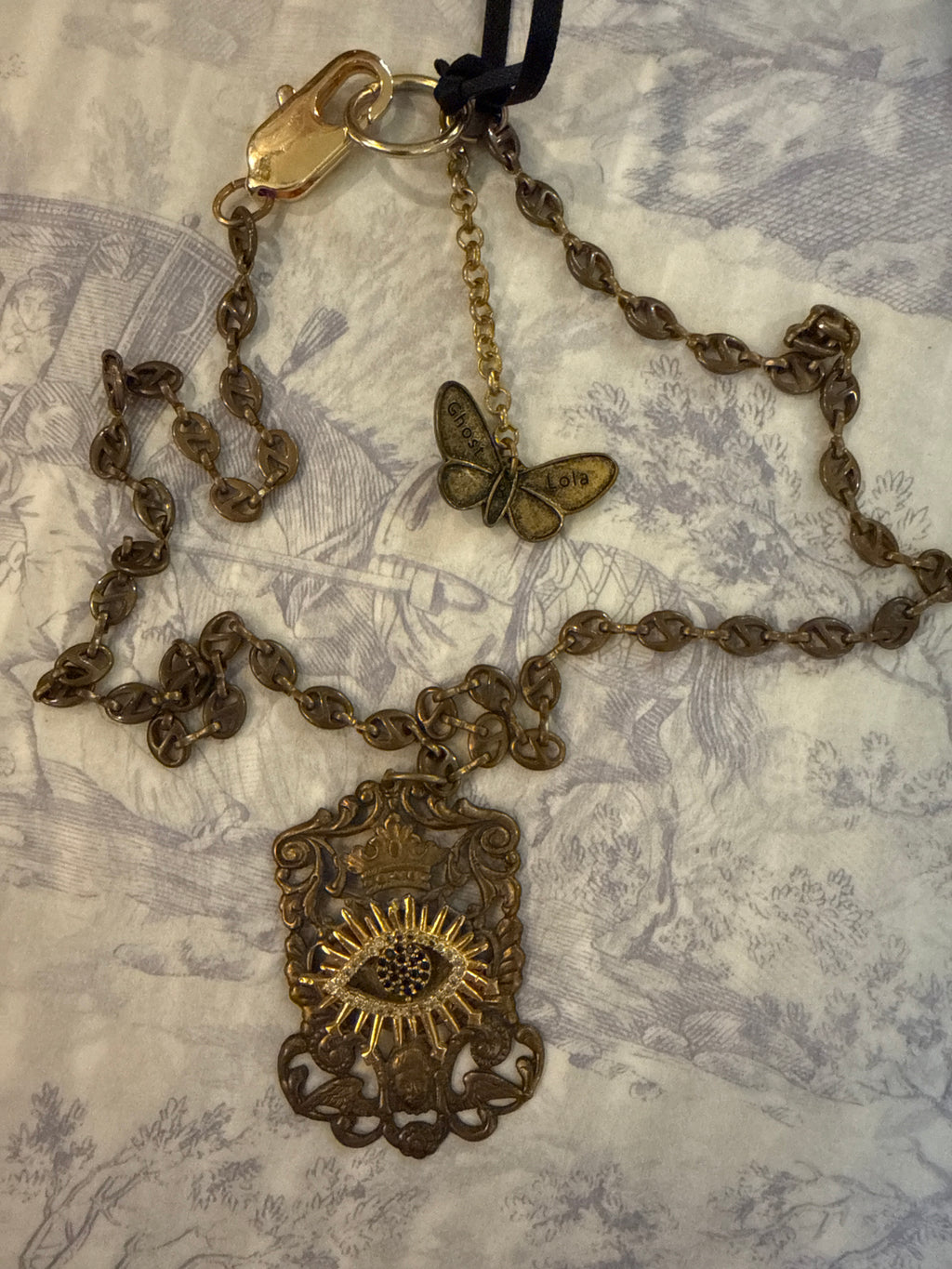 Jewellery  Ghost and Lola Wild Eye Necklace - Stay Wild Collective