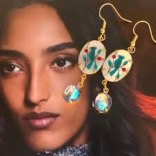 Ghost and Lola bird song earrings