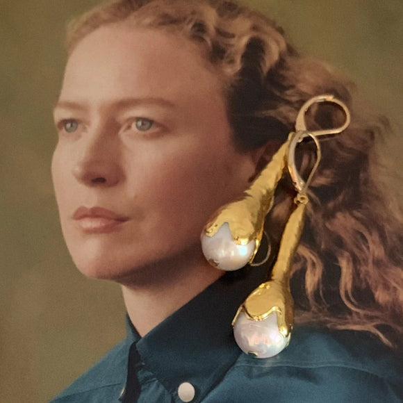 Ghost and Lola eternal pearl earrings