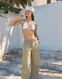 Gigi barrel jeans olive rollas jeans - Stay Wild Collective  