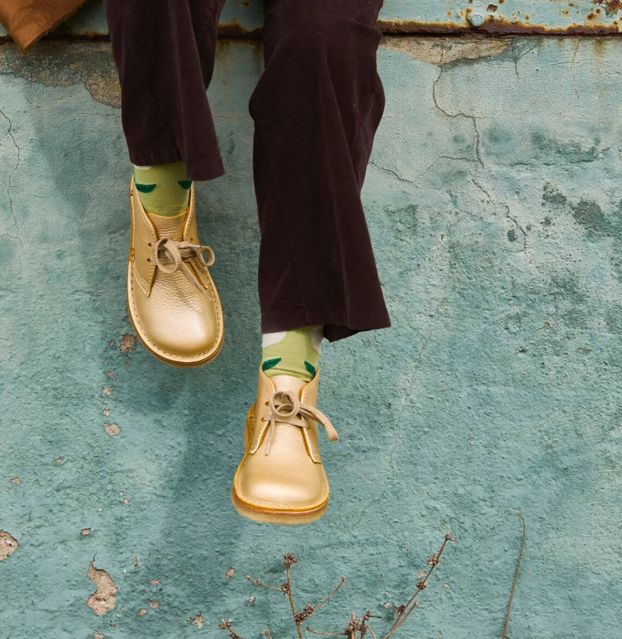 Gold Helsingor boots by duckfeet - Stay Wild Collective  