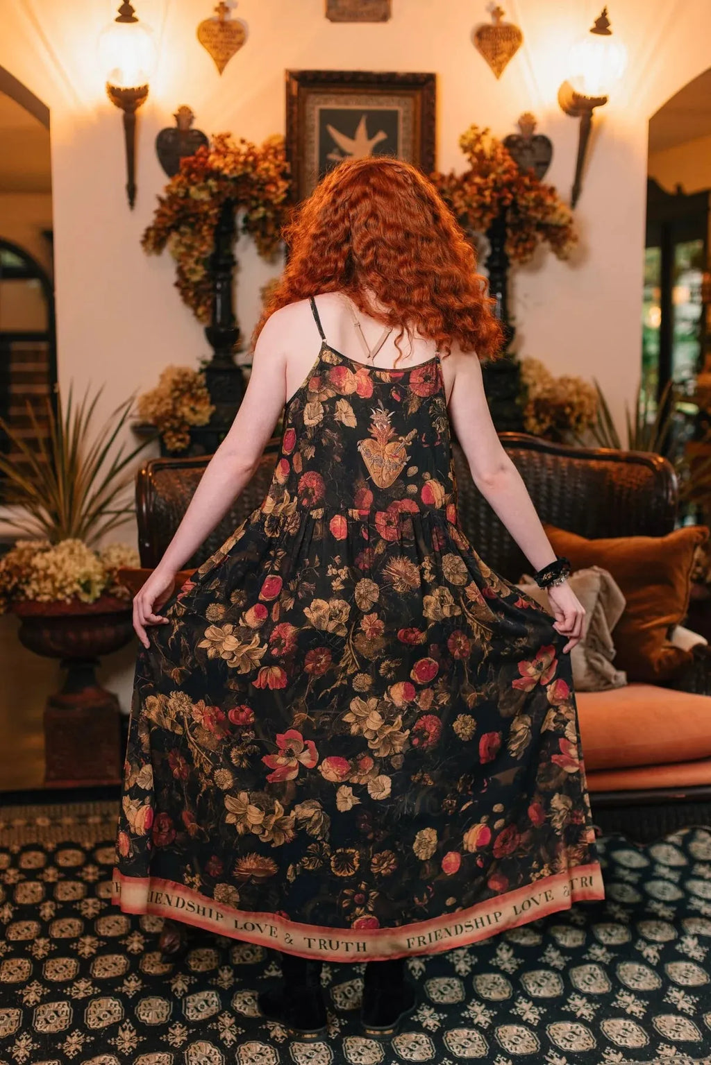 HEART OF GOLD BOHÉME SLIP DRESS market of stars - Stay Wild Collective  