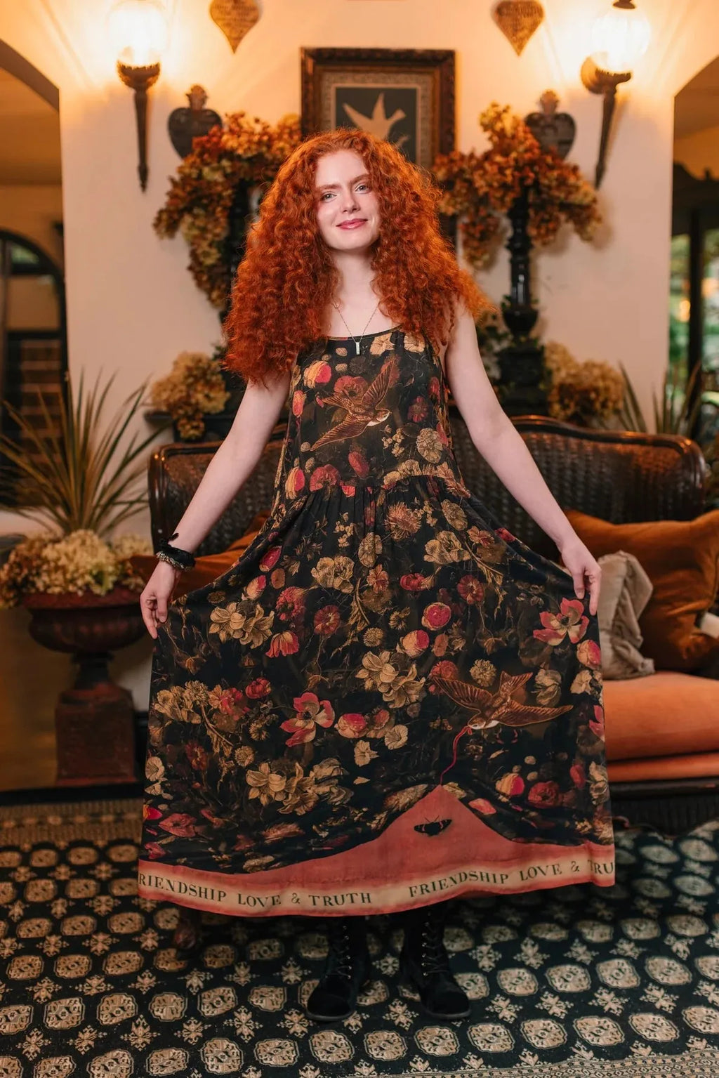 HEART OF GOLD BOHÉME SLIP DRESS market of stars - Stay Wild Collective  