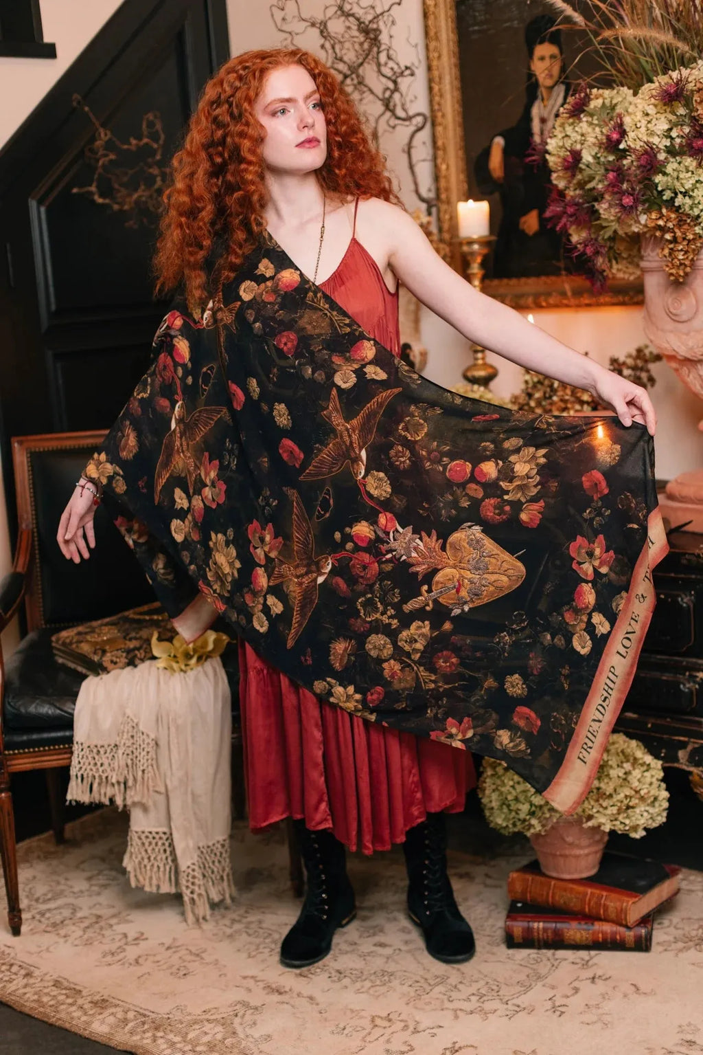 HEART OF GOLD SCARF market of stars - Stay Wild Collective  
