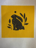 Haberdashery canvas patch small - animal designs - Stay Wild Collective