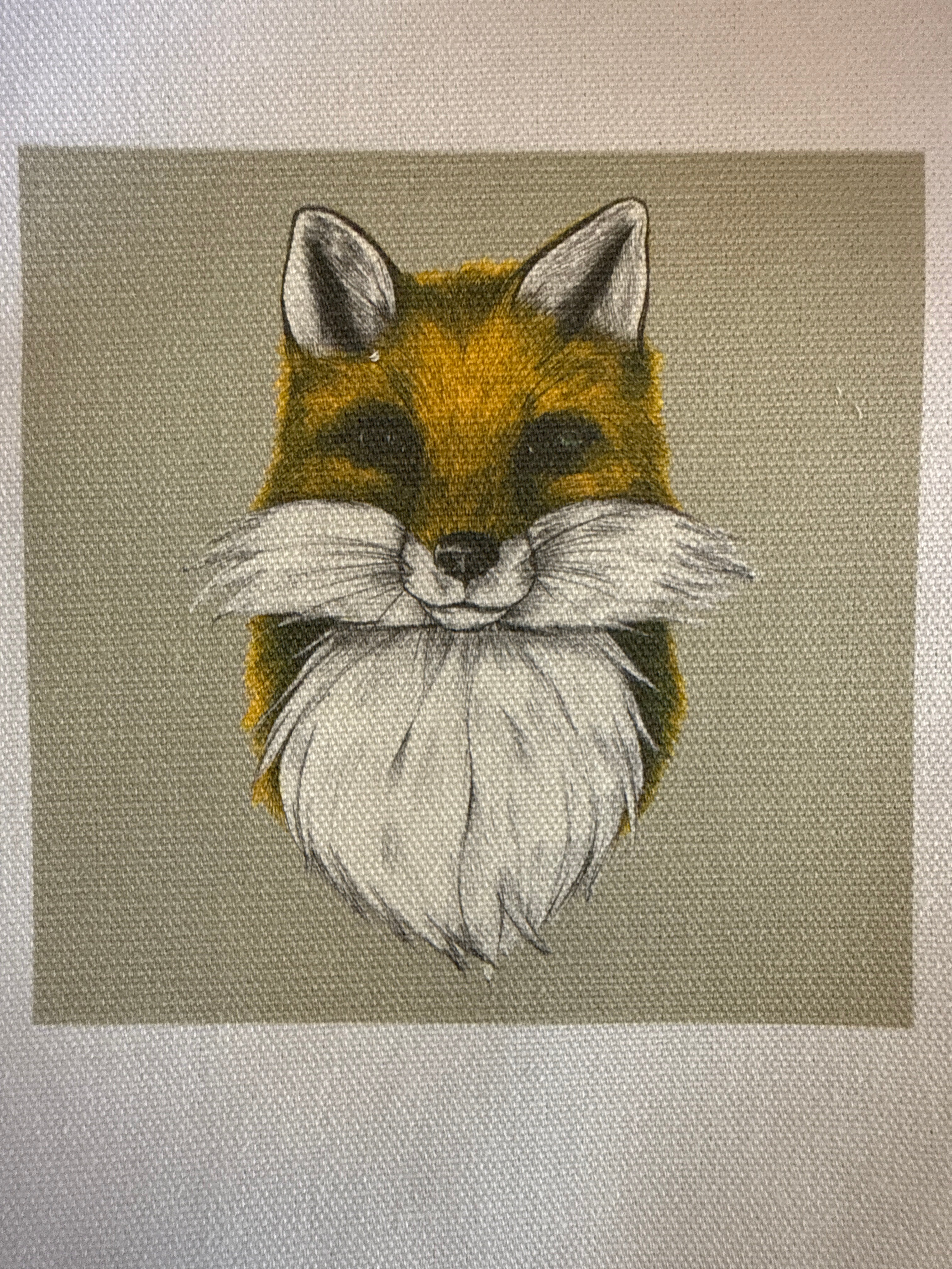 Haberdashery canvas patch small - animal designs - Stay Wild Collective