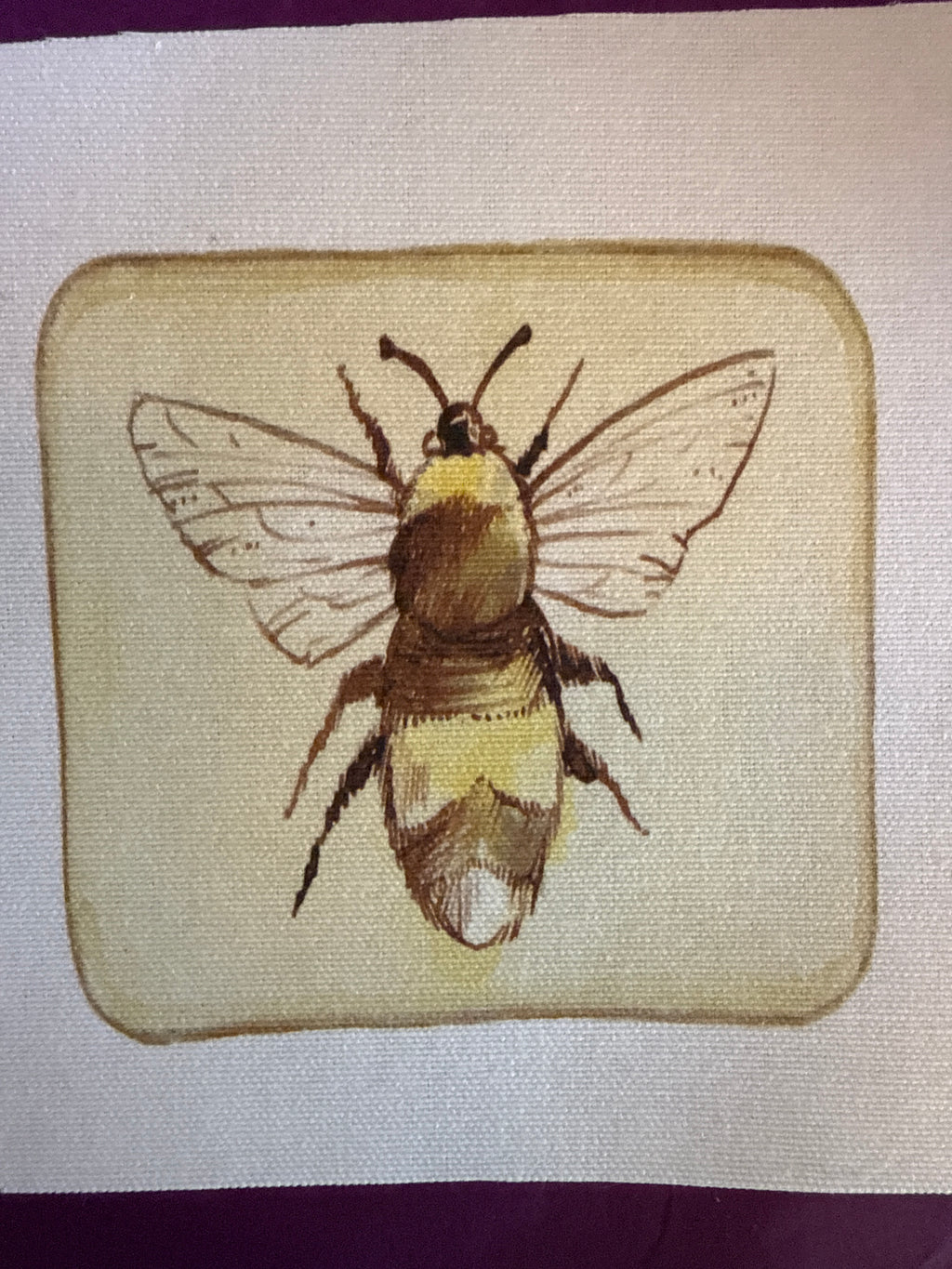 Haberdashery canvas patch small - animal designs - Stay Wild Collective
