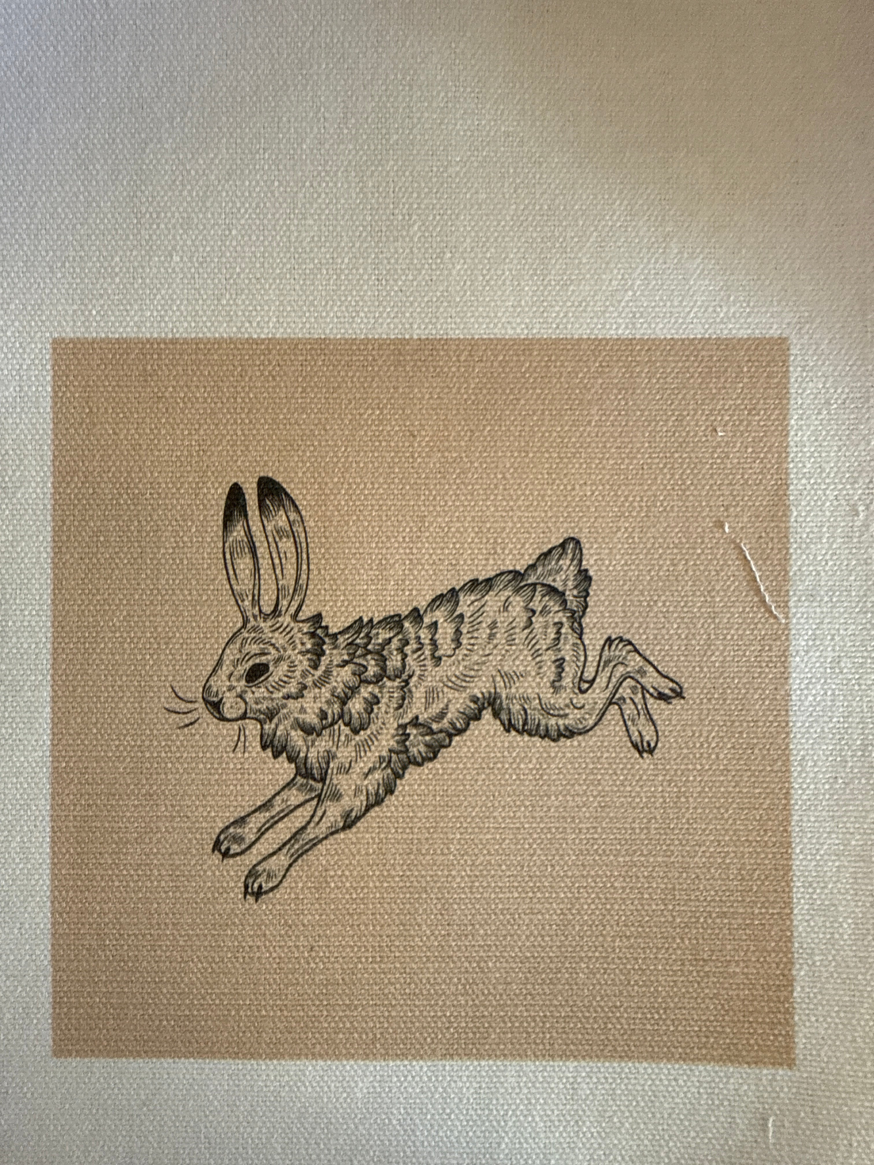 Haberdashery canvas patch small - animal designs - Stay Wild Collective