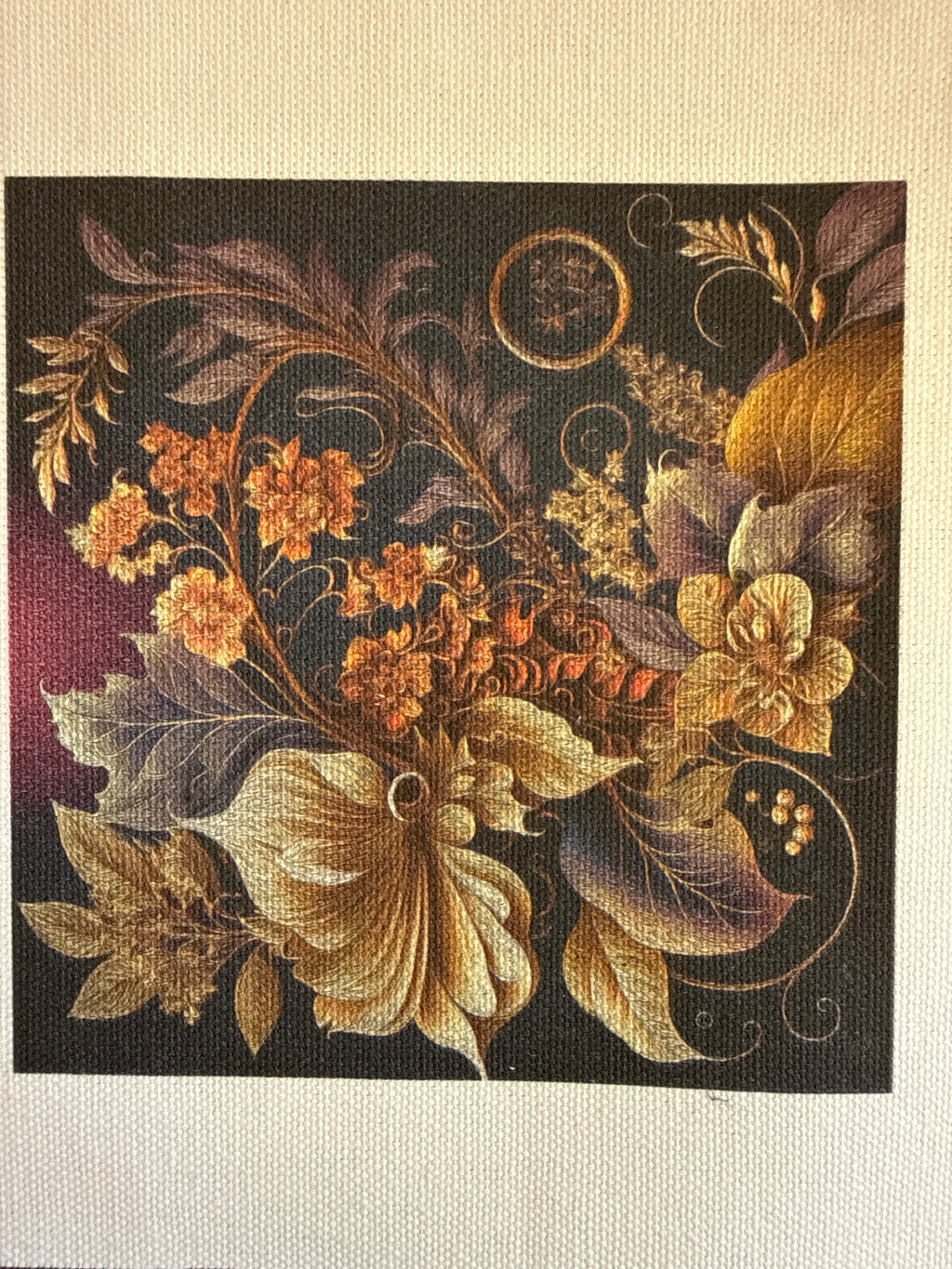 Haberdashery canvas patch small - floral designs - Stay Wild Collective