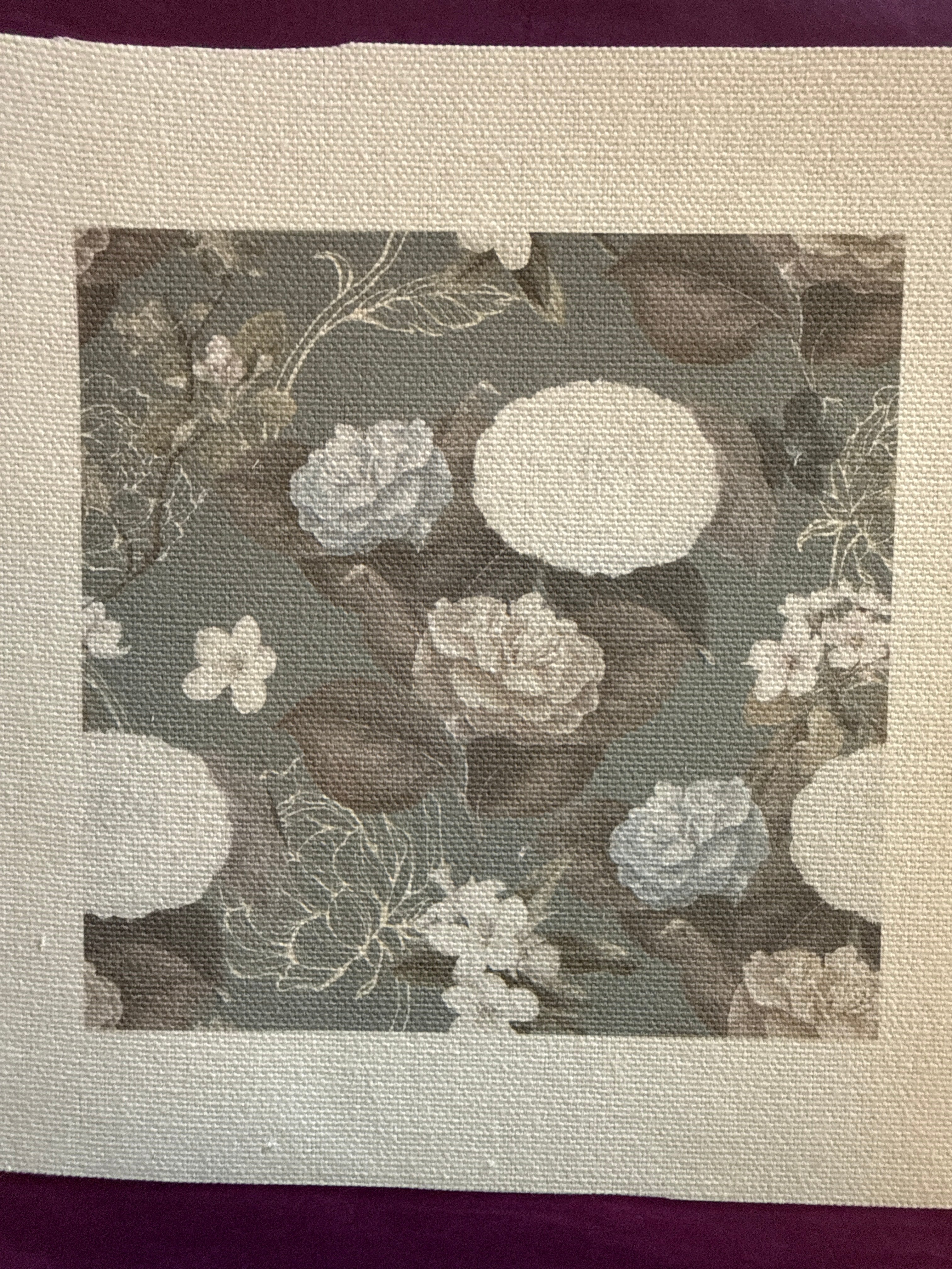 Haberdashery canvas patch small - floral designs - Stay Wild Collective