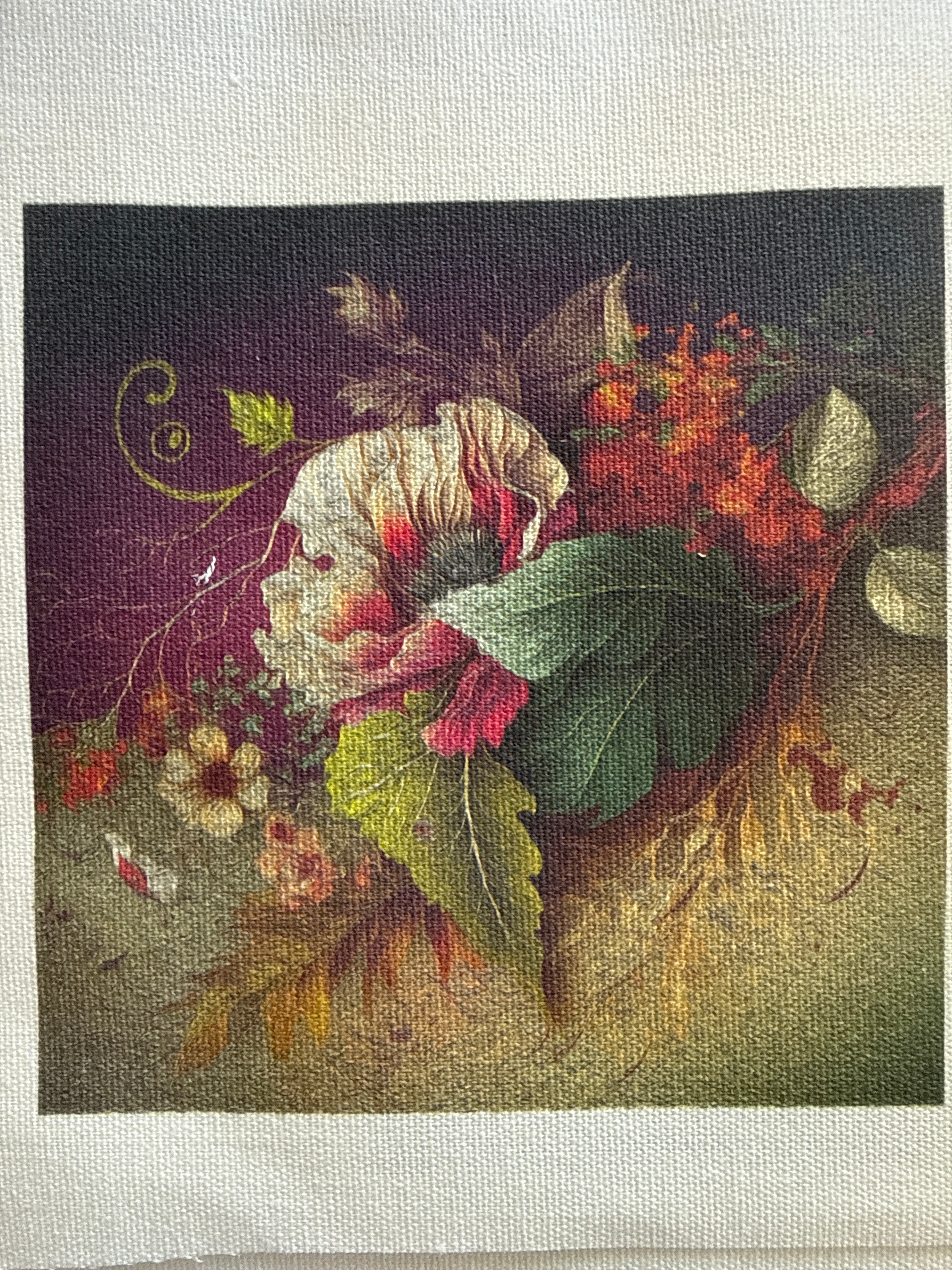 Haberdashery canvas patch small - floral designs - Stay Wild Collective