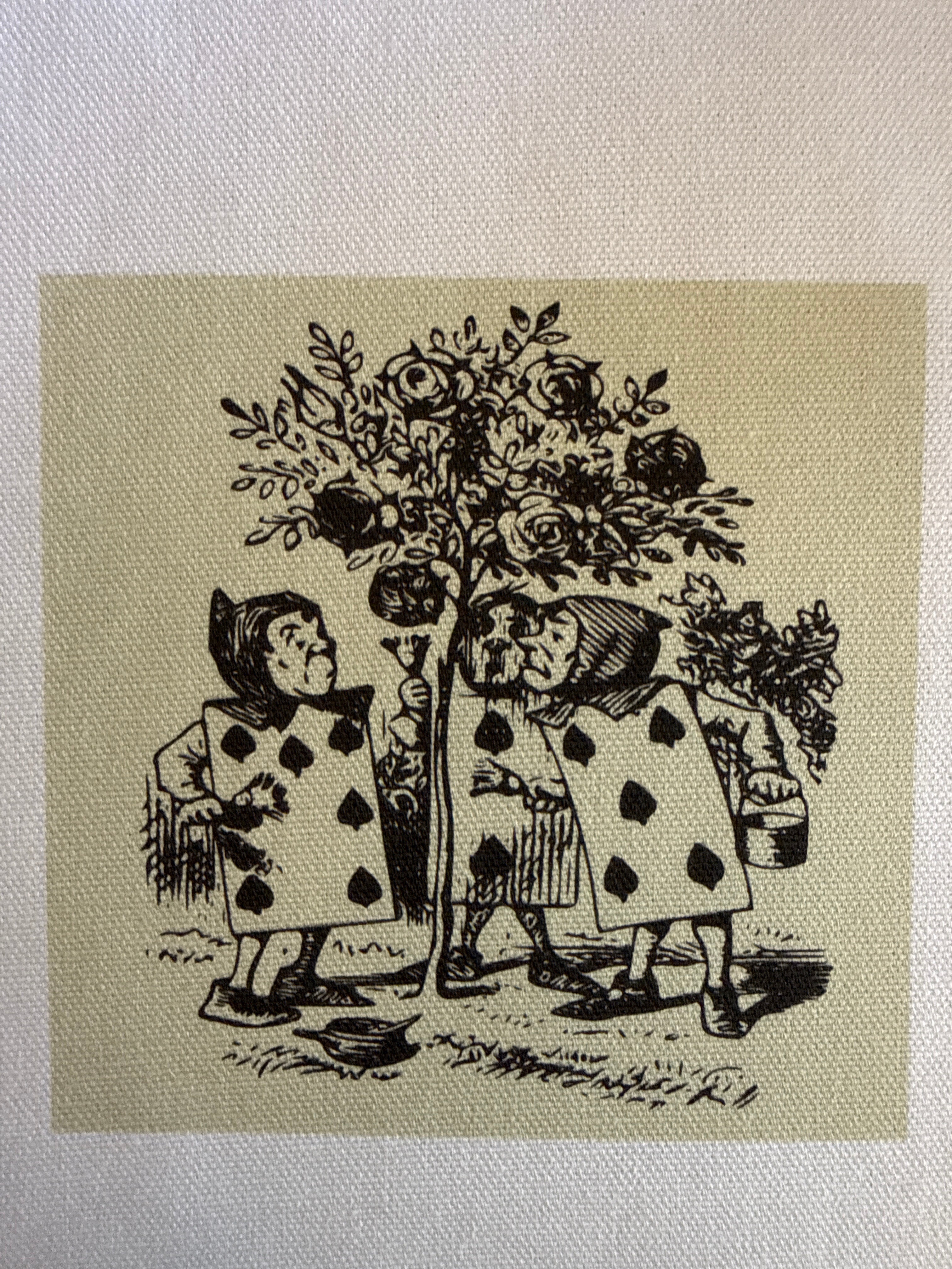 Haberdashery canvas patch small - people designs - Stay Wild Collective