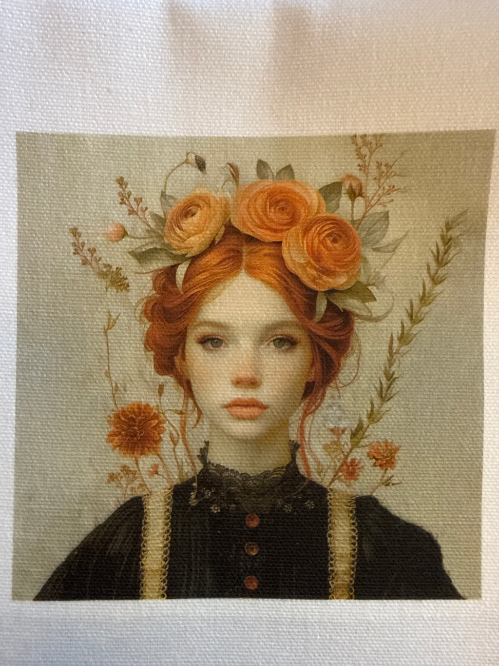 Haberdashery canvas patch small - people designs - Stay Wild Collective